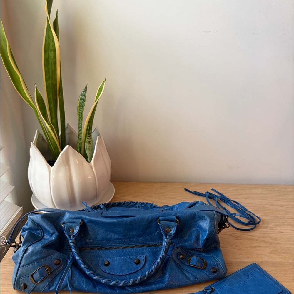 ✨ SOLD ✨Balenciaga 2007 French Blue Twiggy